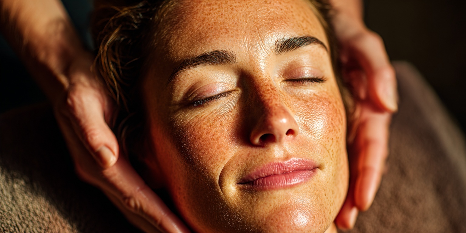 Gesichts-Massage - Professionelle Behandlung